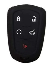 Silicone Keyless Entry Remote Key Fob Cover Case Protector Shell for Cadillac