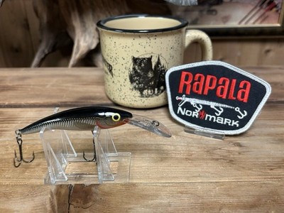 Vintage Rapala Deep Tail Dancer TD-9 3-1/2  S-Silver Bass Fishing Lure