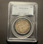 1876 Seated Liberty Half Dollar — PCGS AU55, Original Surfaces 🔥 Centennial