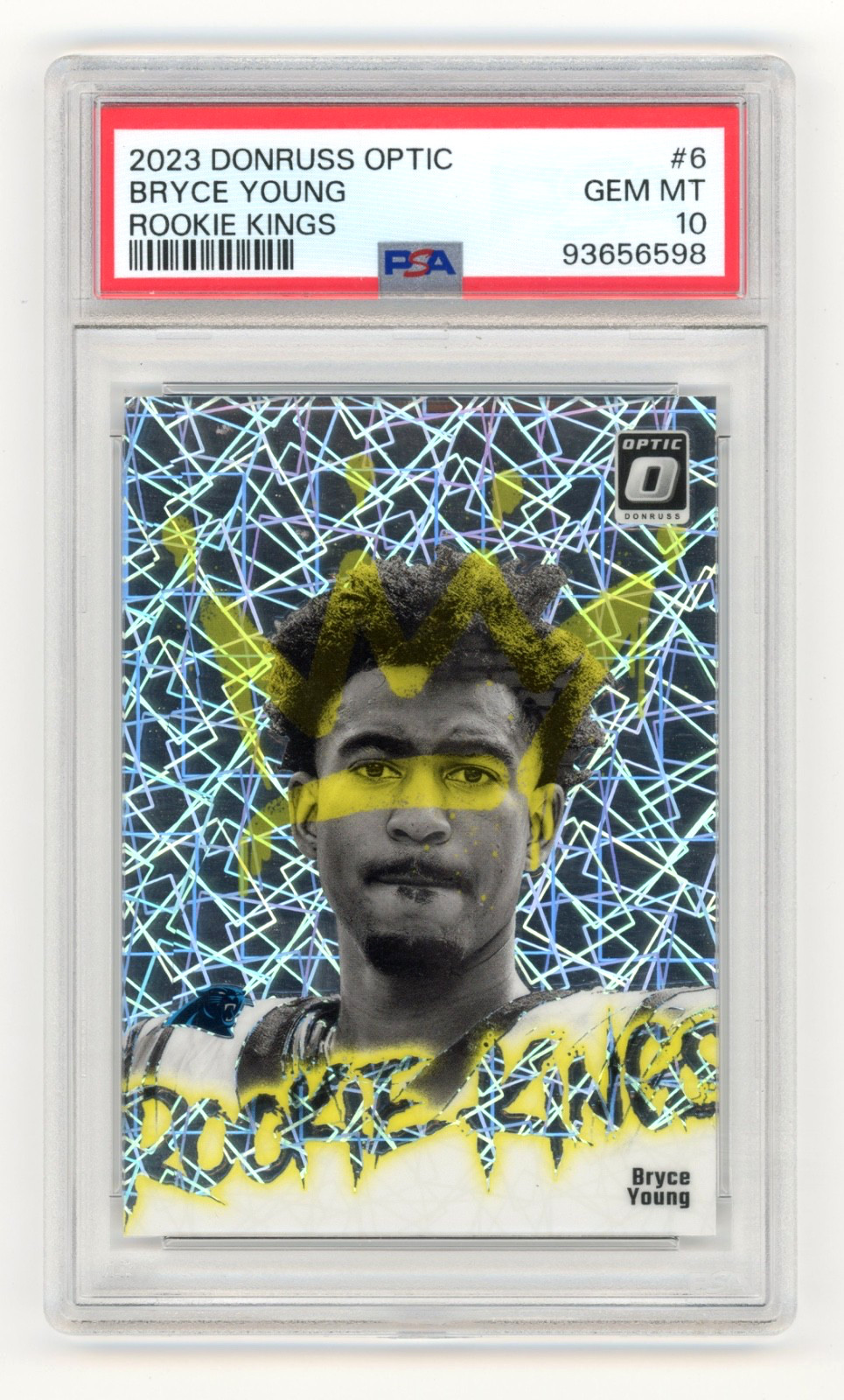 Bryce Young Panini Donruss Optic Rookie Kings #6 Base