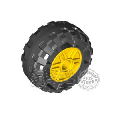 1x LEGO 55981c04 Tire Ø37x18mm (56891) 37x18 Yellow | 4490142