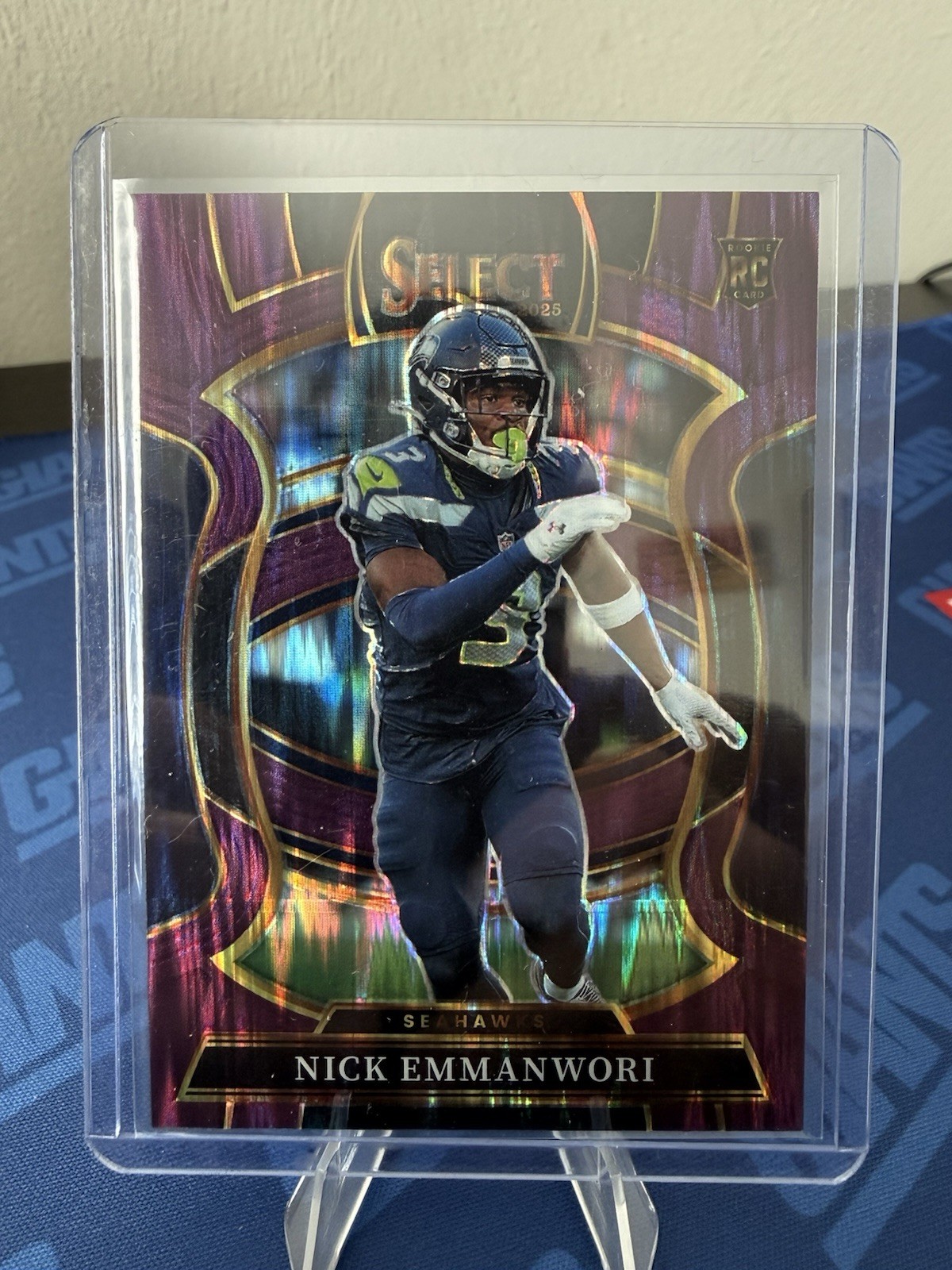 2025 Panini Select - Concourse Nick Emmanwori #15 Purple Prizm /699 (RC)