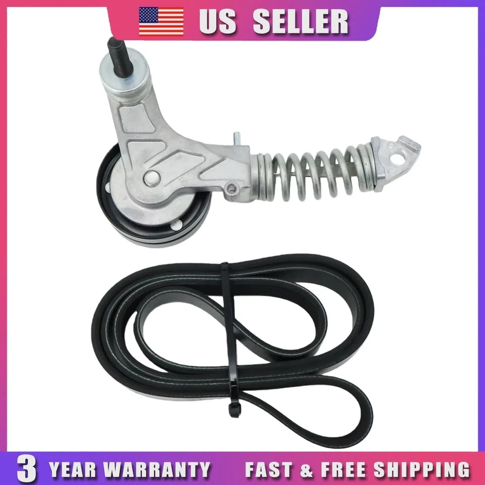 Kit tensor de correa de transmisión Serpentine 38344 6PK1390 para Buick Encore 2013-2018 Foto 2 de 4