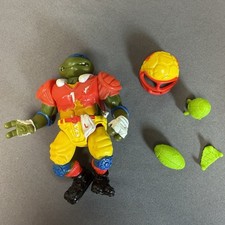 T.D. Tossin’ LEO TMNT 1991 Vintage Complete Action Figure Leonardo