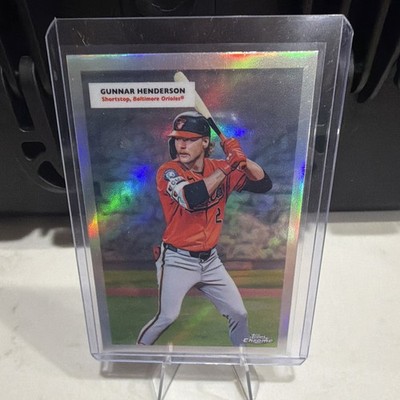 Topps Gunnar Henderson + Cal Ripken Jr 2024 2-Card Lot Chrome 206