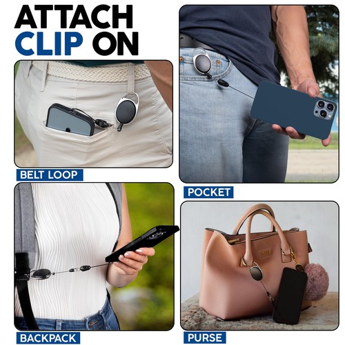Assured Retractable Tether - Never Lose or Break a with Our Durable Leash - A... - Zdjęcie 4 z 8