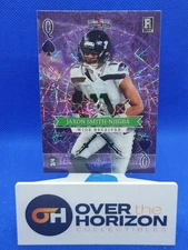 2023 Wild Card 5 Card Draw Stacked Deck - Jaxon Smith-Njigba Purple Queen /4 RC