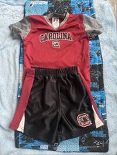 Russell Athletic Carolina Gamecocks Kids T-Shirt and Shorts Set Size 24M  (A)