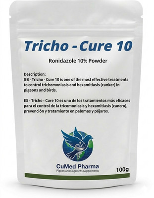 Tricho-Cure 10 - Ronidazole 10% - Canker - by CuMed Pharma