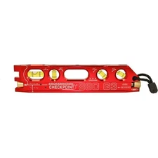 Checkpoint Professional Levels 880 G3 Red Aluminum Alloy 4-Vial Laser Torpedo