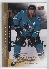 2018-19 Upper Deck MVP Joe Thornton #105 HOF w7v