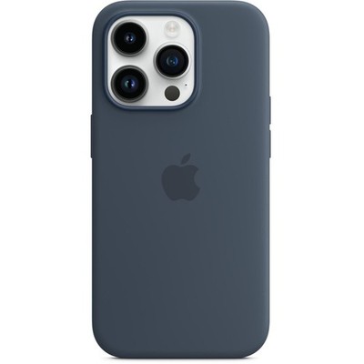 Original Apple iPhone 14 Pro Silikon Case MPTF3ZM/A Hülle MagSafe in Sturmblau