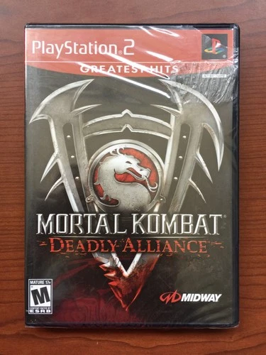 Mortal Kombat: Deadly Alliance (Sony PlayStation 2, 2003) Brand New/Sealed -Read