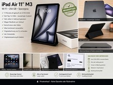 Apple iPad Air 11 M3 256GB WiFi Spacegrau | Wie Neu | 1 Jahr alt