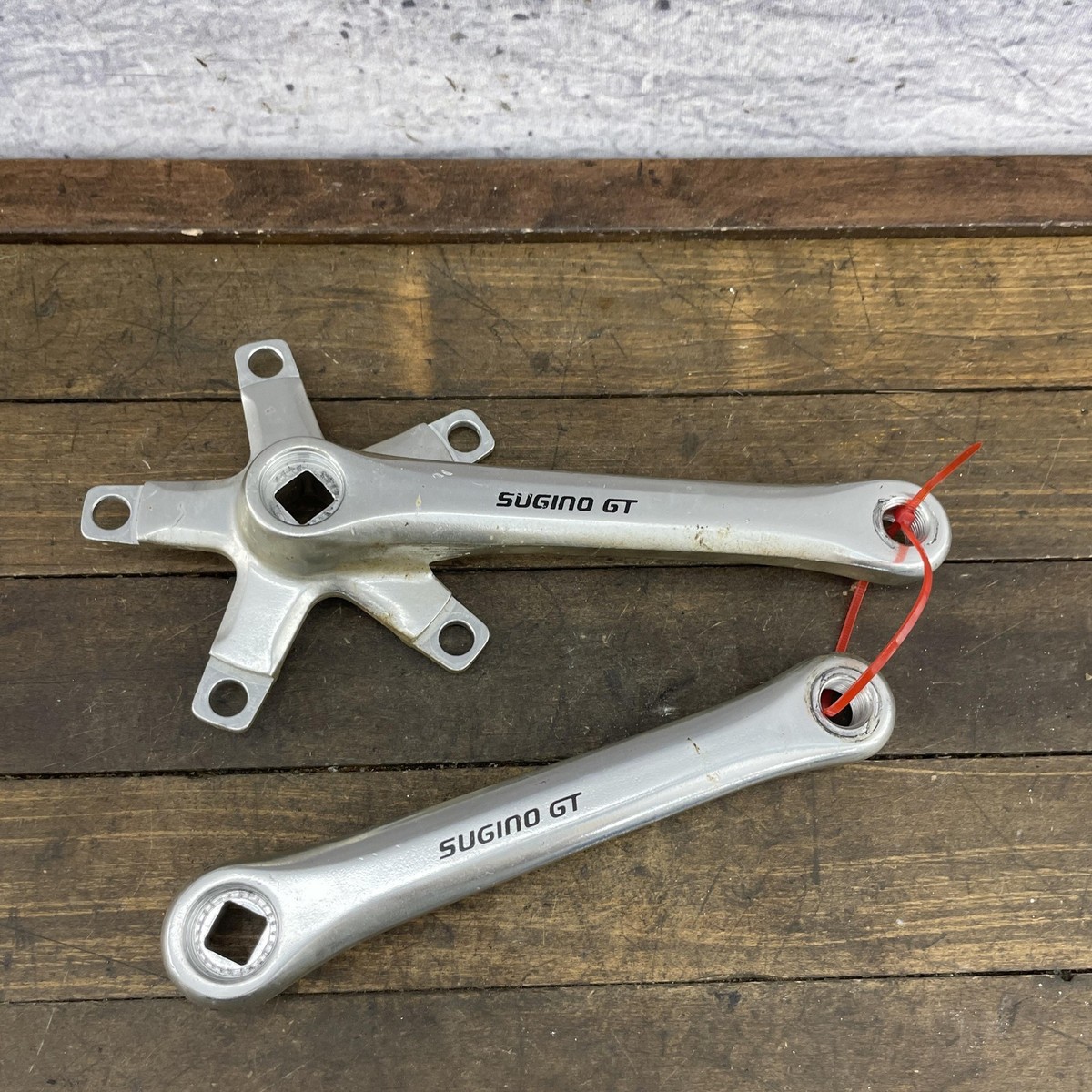 Vintage Sugino GT Crankset 170mm 110BCD Square Taper Japan Road