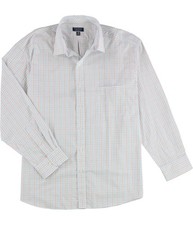 Club Room Mens Performance Button Down Dress Shirt