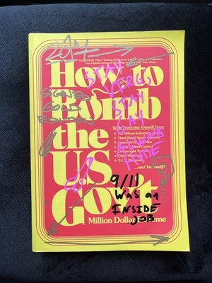 Signed - How to Bomb the U.S. Gov't - First Edition 2017 - MDE - Sam Hyde