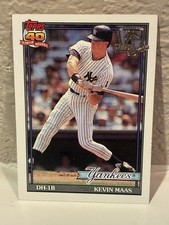 1991 Topps Desert Shield #435 Kevin Maas New York Yankees NRMT