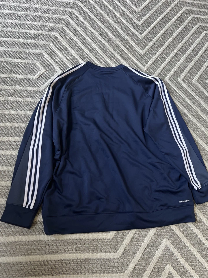 Adidas Cleveland Basketball Sweatshirt Navy - Image 2 of 4
