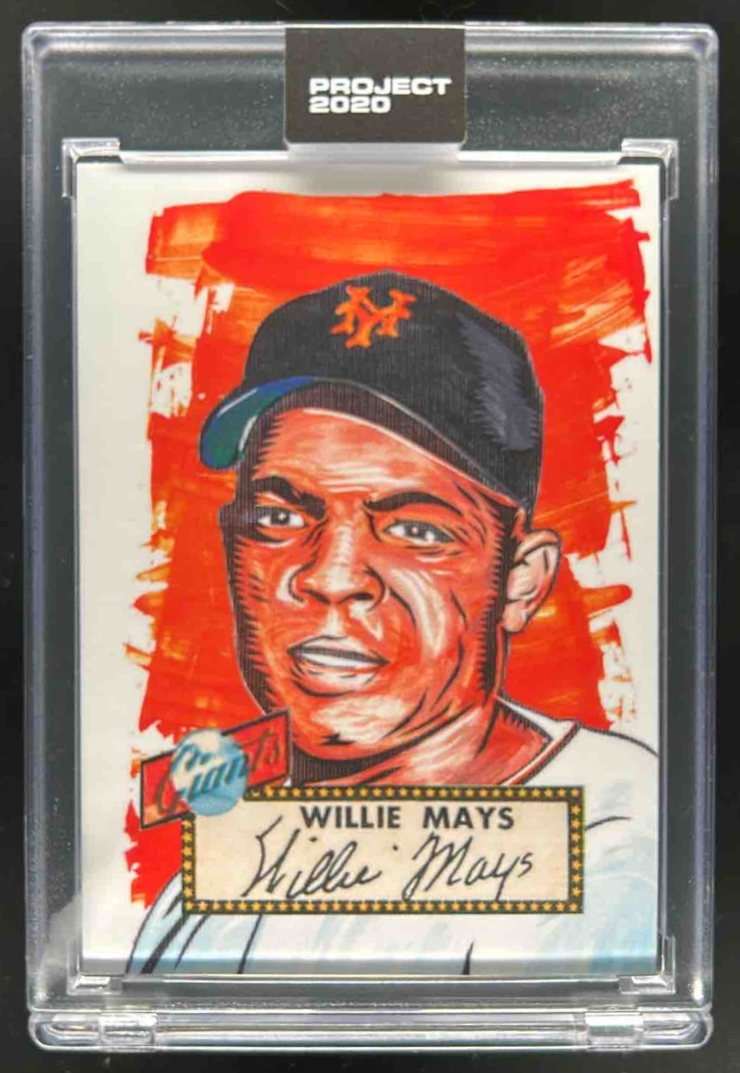2020 Topps Project Willie Mays By Blake Jamieson #143 Giants