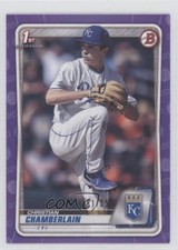 2020 Bowman Draft Purple Border 181/250 Christian Chamberlain #BD-84 0f33