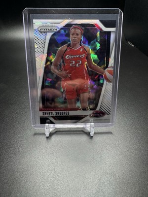 WNBA Sheryl Swoopes RC HOF サインカード Sheryl Swoopes 2024 Panini Prizm WNBA BLUE VELOCITY PRIZM