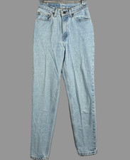 VTG LEVI'S JEANS 90s 512 SLIM FIT Tapered Leg LIGHT STONEWASH Mid-Rise 9 M 26-30