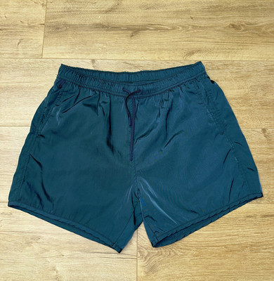 CDLP Swim Shorts Men's Size L Metallic Green Elastic Waist Premium Bath Suit