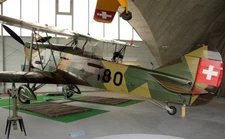 EKW C35 C-35 Fighter Mahogany Desktop Wood Airplane New Model Small Scale 1/48