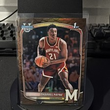 Topps Bowman Basketball 26 - Pharrell Payne - Snakeskin Insert Refractor