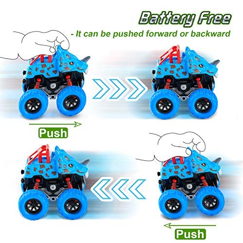 Dinosaur Toys for 2 3 4 5 Year Old Boys - Monster Truck Toys for Toddlers - Picture 4 of 7
