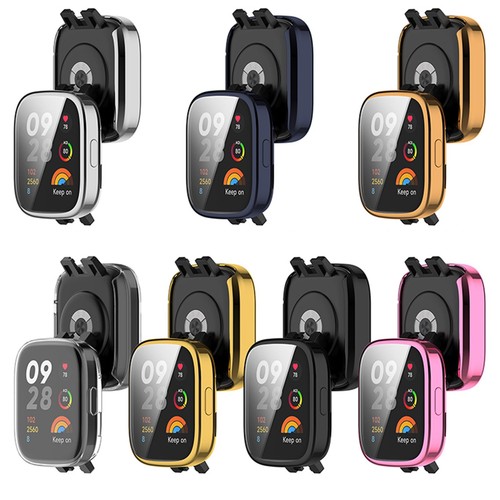 Do Redmi Watch 3 Etui na zegarek Galwanizacja Screen Protector Cover - Zdjęcie 3 z 26