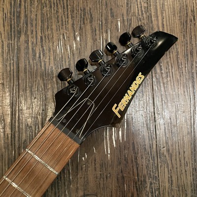 Electric Guitar Fernandes FGZ-400 Purple Burst Alder Body with