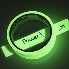 Glow in the Dark Gaffer Tape 1 Inch x 15 ft, Made in USA