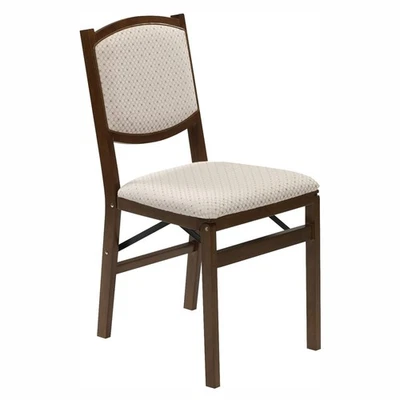 MECO Stakmore Contemporary Fruitwood Folding Dining Chair (2 Pack) (Open Box)