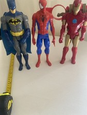 Bundle Of Large Marvel Superhero Figures 