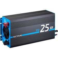 ECTIVE SSI 25 PRO 12V 230V 2500W Wechselrichter Ladegerät Laderegler Wohnmobil