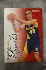 1996-97 Skybox Premium - Autographics Rik Smits Black Ink (AU)