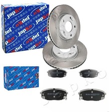 JAPKO BREMSSCHEIBEN 280mm + BELÄGE VORNE passend für HYUNDAI KONA Bj. 2017-2023