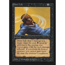 MTG \\>> Drain Life (International Edition) <<// English - 341 Trading - Magic