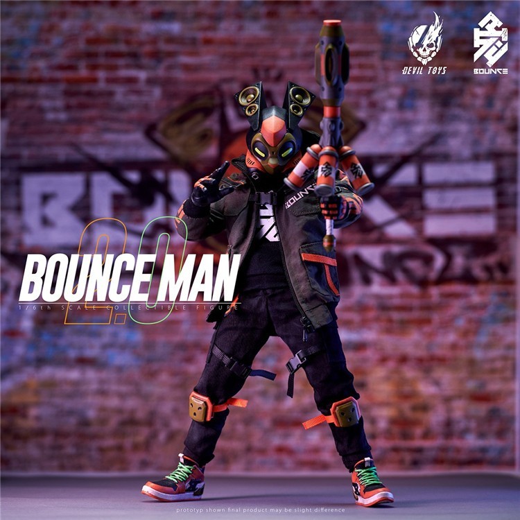 Devil Toys 1/6 BOUNCE MAN 2.0 BM001 Action Figure In Stock