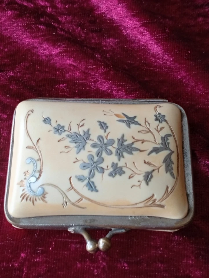 porte monnaie ancien, bourse - Photo 2/4