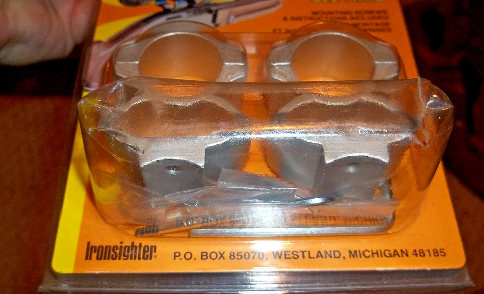 Ironsighter See thru Scope Rings Mounts Thompson Center Thunderhawk - FREE SHIP - Image 4 of 4