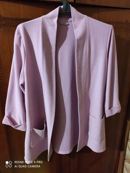 Women Cardigan Light Lilac 44