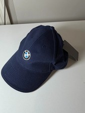 NWT BMW Dark Blue Baseball Cap with Embroidered Logo Genuine