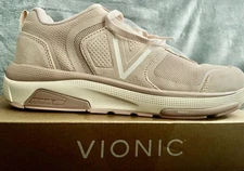 Women’s 10 1/2 Wide Vionic Walk Strider 001 Shoes, Pink, New In Box