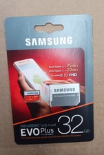 Samsung 32GB EVO Plus UHS-I microSDHC Memory Card with SD Adapter