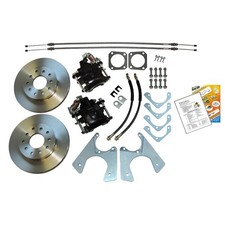 1964-77 Gm Rear Disc Brake Conversion Std Rotors With Parking Brake 1964-77 Gm Rear Disc Brake Conversion Std Rotors With Parking Brake