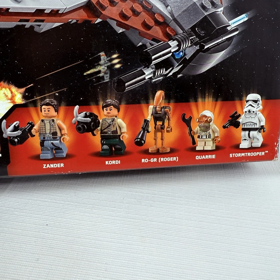 LEGO 75186 Star Wars: La Punta de Flecha NUEVO Precintado 2017 - Caja Dañada Foto 4 de 4