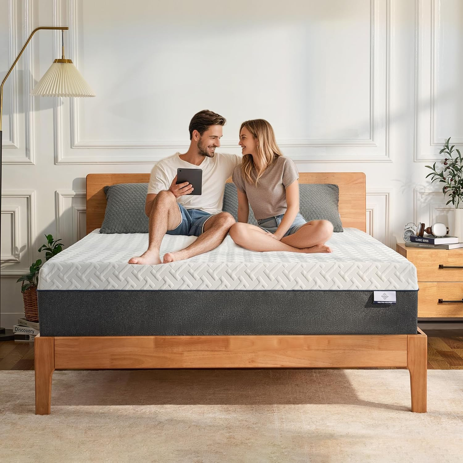 Memory Foam Mattress - Cool Sleep & Pressure Relief